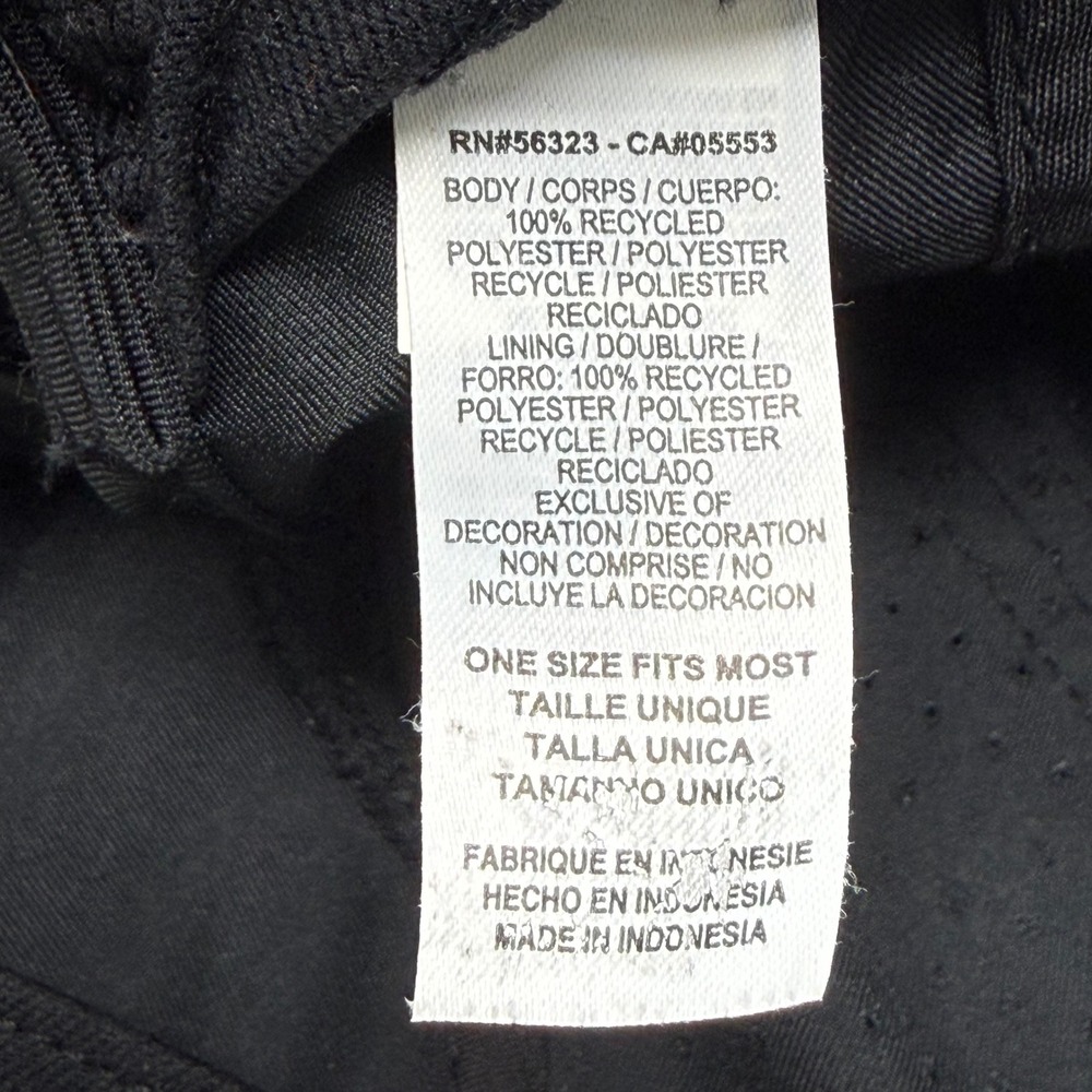 Nike Featherlight Dri-FIT Running Hat Black Adjustable Performance Cap OSFM - Picture 11 of 13